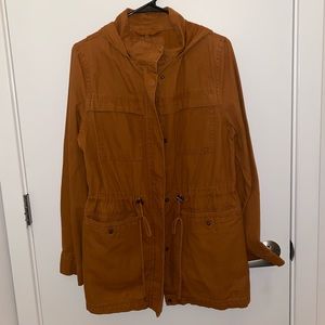Burnt orange utility jacket